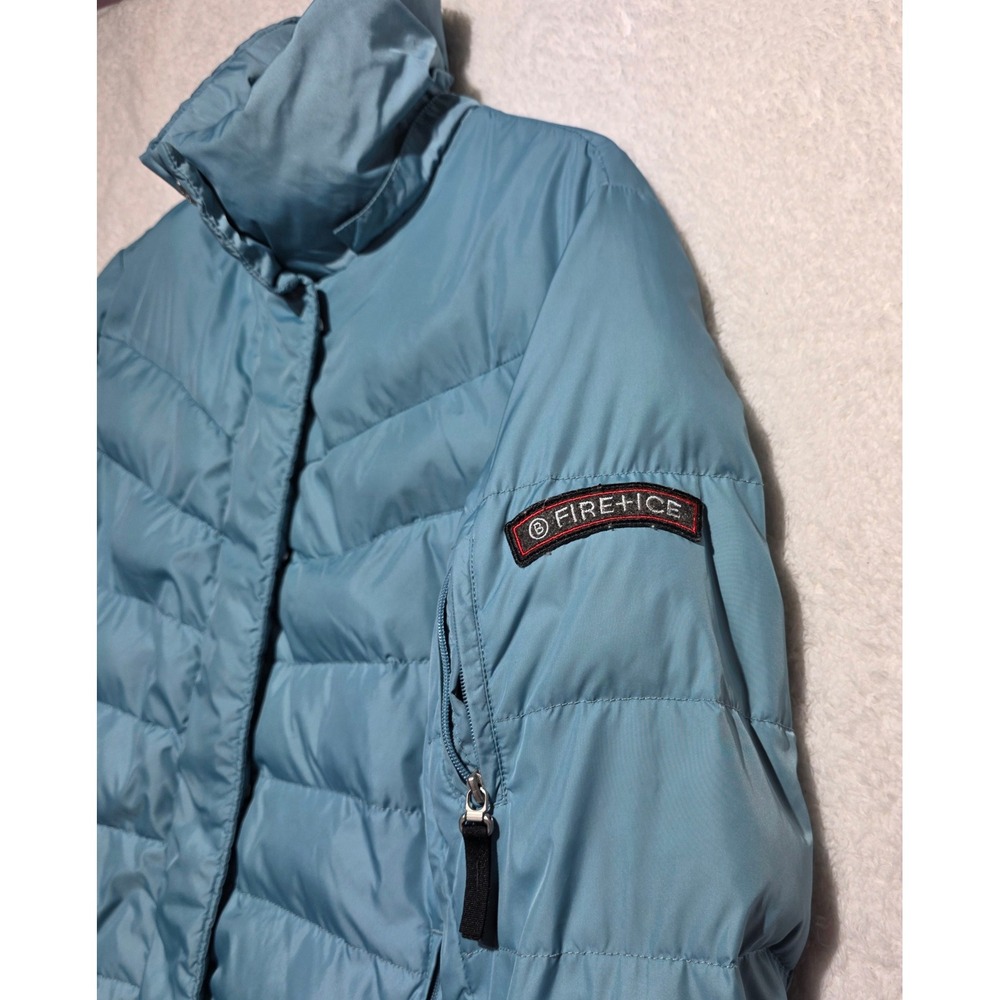 Bogner Fire + Ice Women's Blue Down Puffer Ski Jacket Size 6 Small - Picture 3 of 16